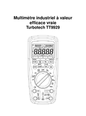 Turbotech TT9929 Mode D'emploi