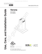 Essentials ZEPHYR Verona ZVO-M90AG Manuel