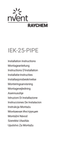 nVent RAYCHEM IEK-25-PIPE Instructions D'installation