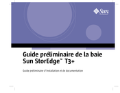 Sun StorEdge T3+ Mode D'emploi