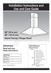 KitchenAid 4329223 Instructions D'installation Et Guide D'utilisation Et D'entretien