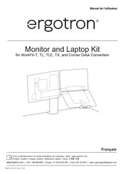 Ergotron WorkFit-T Manuel De L'utilisateur