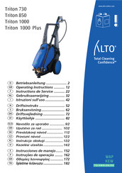 Alto Triton 1000 Instructions De Service