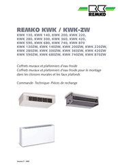 REMKO KWK-ZW Serie Mode D'emploi