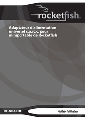 RocketFish RF-NBACDC Guide De L'utilisateur