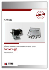 IBC control F21050305 Manuel