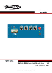 SHOWTEC PLE-30-040 Manuel