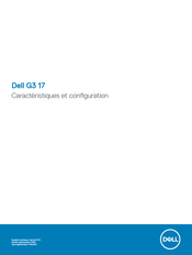 Dell G3 17 3779 Caractéristiques Et Configuration