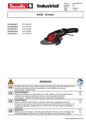 Desoutter Industrial Tools KA26085H9V Mode D'emploi