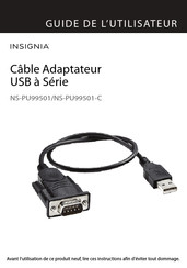 Insignia NS-PU99501-C Guide De L'utilisateur