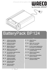 Dometic GROUP WAECO Battery Pack BP 124 Notice D'utilisation