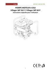 Villager WP 36 P Instructions Originales Pour L'utilisation