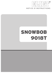 Eliet SNOWBOB 9018T Notice D'instructions