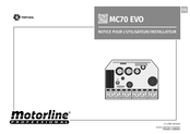 Motorline professional MC70 EVO Notice Pour L'utilisateur/Installateur