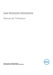 Dell SE2222HV Manuel De L'utilisateur
