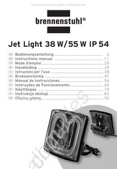 brennenstuhl Jet Light 38 W Mode D'emploi