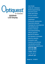 ViewSonic Optiquest Q2205wb Guide De L'utilisateur
