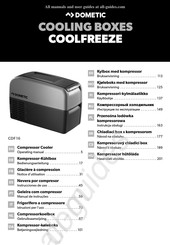 Dometic WAECO CoolFreeze CDF 16 Notice D'utilisation