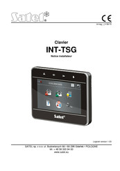 Satel INT-TSG Notice Installateur