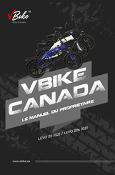 VBike LEVO 20 Manuel Du Propriétaire