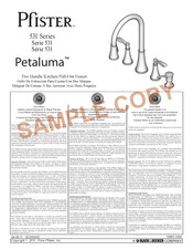 Black & Decker Pfister Petaluma 531 Serie Mode D'emploi