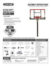 Lifetime Action Grip 71799 Instructions D'assemblage