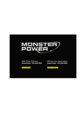 Monster Power PowerCenter HTS2000 MKII Guide De L'utilisateur