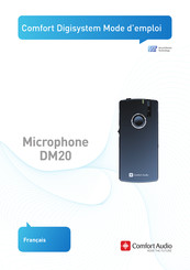 Comfort audio DM20 Mode D'emploi