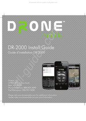 Firstech DroneMobile DR-2000 Guide D'installation