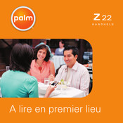 Palm Z 22 Mode D'emploi