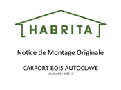 HABRITA CAR 2020 TA Notice De Montage Originale