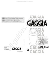 Gaggia ML Steel Mode D'emploi