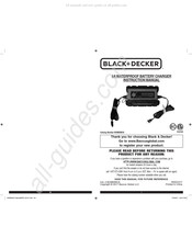 Black & Decker BC6BDWCA Manuel D'instructions
