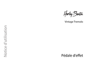 thomann Vintage Tremolo Notice D'utilisation