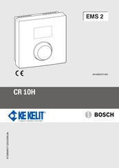 Bosch KE KELIT CR 10H Mode D'emploi