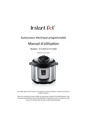 Instant Pot IP-LUX60 Manuel D'utilisation