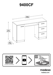 madesa 9400CF Mode D'emploi