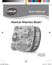 VTech Musical Rhymes Book Mode D'emploi