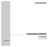 Grundig VIVANCE GV 3043 HIFI Mode D'emploi