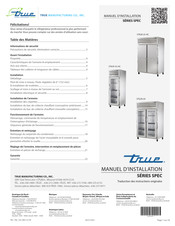 True STA1R-1G-HC Manuel D'installation