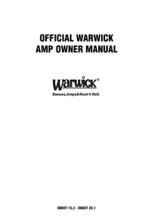 Warwick SWEET 25.1 Manuel Du Propriétaire
