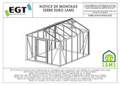 EGT EURO LAMS Notice De Montage