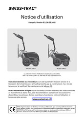 Swiss-Trac SWT-1HD Notice D'utilisation