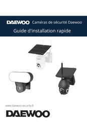 Daewoo W505M Guide D'installation Rapide