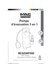 Mac allister 631432 Mode D'emploi