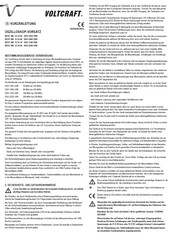 VOLTCRAFT 12 24 69 Guide De Démarrage Rapide