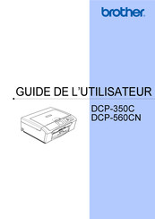 Brother DCP-350C Guide De L'utilisateur