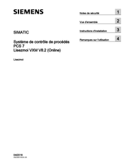 Siemens SIMATIC PCS 7 Mode D'emploi