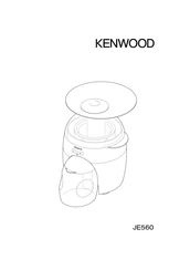 Kenwood JE560 Mode D'emploi