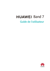 Huawei Band 7 Guide De L'utilisateur